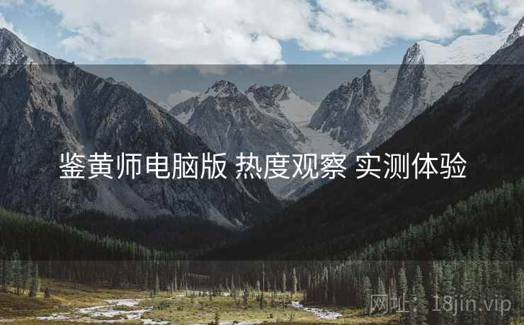鉴黄师电脑版 热度观察 实测体验